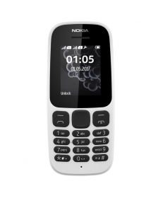 მობილური ტელეფონი Nokia 105 D/S TA-1034 EAC UA WHITE