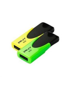 ფლეშ მეხსიერება HP Yellow - Green 8GB