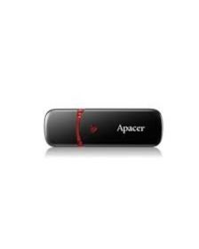 მეხსიერების ბარათი Apacer  USB2.0 Flash Drive AH333 64GB Black RP