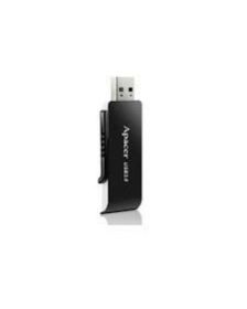 მეხსიერების ბარათი APACER USB3.0 Flash Drive AH350 64GB Black RP