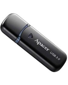 მეხსიერების ბარათი APACER USB3.0 Flash Drive AH355 64GB Black RP