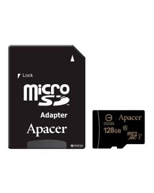 მეხსიერების ბარათი  Apacer microSDXC UHS-I U1 Class10 128GB w/ 1 Adapter RP