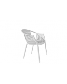 ბარის სკამი პლასტიკური ზედაპირით, თეთრი, DLF-1712, DLF-902233