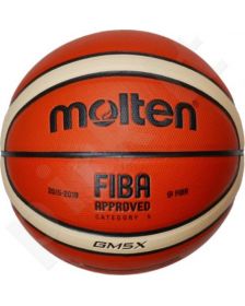 კალათბურთის ბურთი Molten training BGM5X FIBA