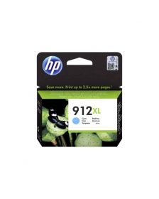 კარტრიჯი ჭავლური: HP 912XL High Yield Cyan Original Ink Cartridge - 3YL81AE
