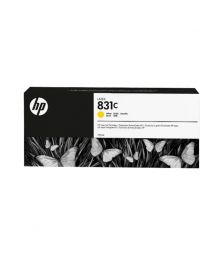 კარტრიჯი ჭავლური: HP 831C 775 ml Yellow Latex Ink Cartridge - CZ697A