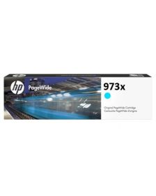 Hp 973x High Yield Pagewide Cartridge, Cyan - F6t81ae