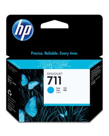 HP 711 29-ml Cyan DesignJet Ink Cartridge, CZ130A