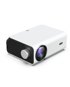 Vankyo Leasure 495W Full HD Mini Video Projector with 50,000 Hours LED Lamp Life, Built-in Speakers, 220 Lumens, White