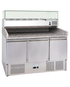 პიცის მაგიდა მაცივარი G-S903PZ33-FC