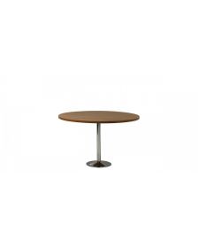 საკონფერენციო მაგიდა, მრგვალი, ალუბალი საკონფერენციო მაგიდა Ǿ90x75სმ., AGENA, ქრომირებული ფეხით, მრგვალი, ალუბალი, REN-AGN.05.90.M(Erik), REN-213046