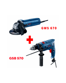 GSB 570 + GWS 670 06011B70R0 + 0601375606