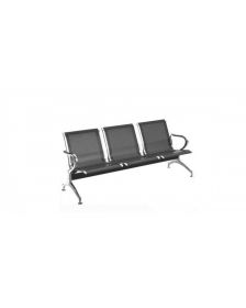 მოსაცდელი სკამი მეტალის, 3 ადგილიანი მოსაცდელი სკამი მეტალის, 3 ადგილიანი, 180X68X79სმ, შავი, HF-H303(Black), HF-921014