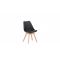ბარის სკამი პლასტიკური ბარის სკამი პლასტიკური ზედაპირით, ტყავის ბალიშით, ხის ფეხით, მეტალის ჩარჩოთი, 55X47.5X79სმ., შავი, TW-T826/Black, TW-928533
