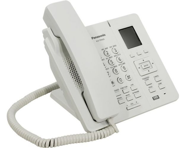 IP ტელეფონი PANASONIC KX-TPA65RU white