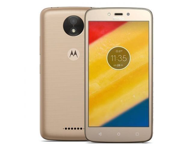 მობილური ტელეფონი Motorola Moto C Plus (XT1723) LTE Dual SIM Gold (PA800126UA)