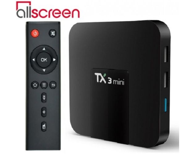 სმარტ ბოქსი Allscreen Android Tv Box smart tv TX3-MINI-1G-8G4
