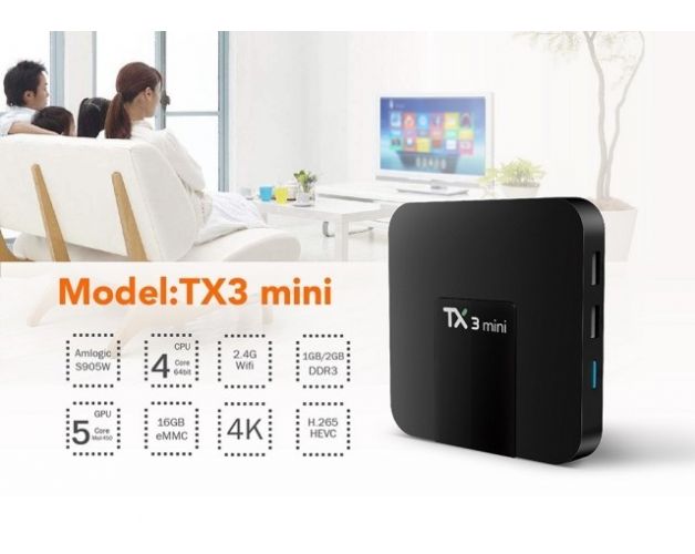 სმარტ ბოქსი Allscreen Android Tv Box smart tv TX3-MINI-2G-16G