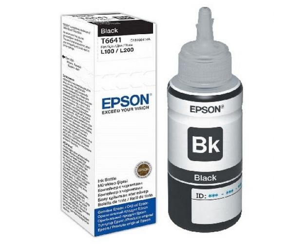 კარტრიჯის მელანი Epson L100/L200 Black ink bottle 70 ml