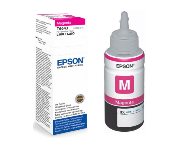 კარტრიჯის მელანი–Epson L100/L200 Magenta ink bottle 70ml