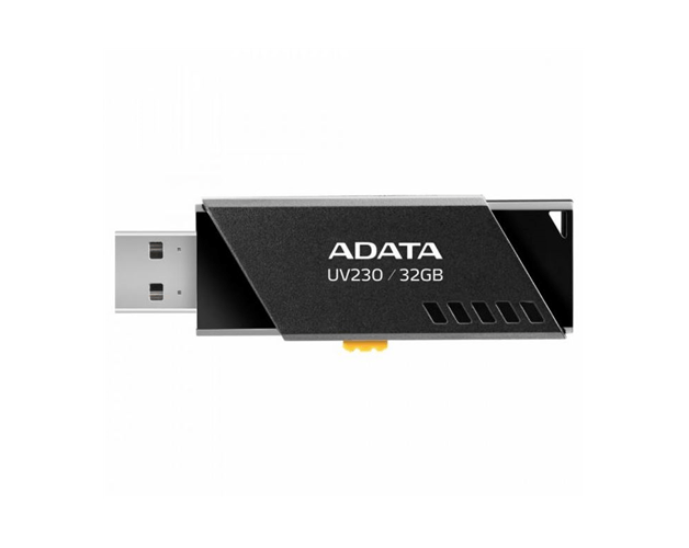 USB ფლეშმეხსიერება ADATA UV230 32 GB, USB 2.0, Black
