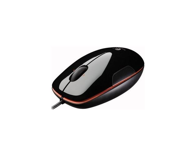 მაუსი Logitech LS1 Laser Mouse USB, Cinnamon BLACK