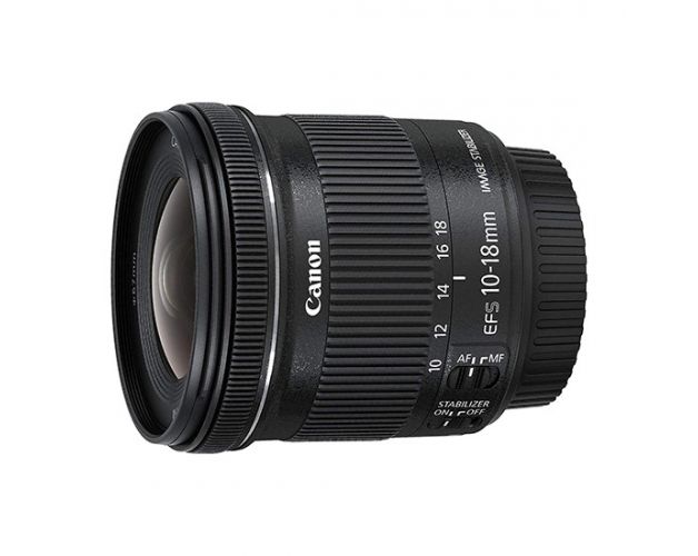 ობიექტივი Canon EF-S 10-18mm f/4.5-5.6 IS STM Black