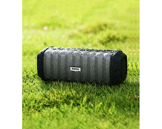 ბლუთუს დინამიკი Remax Outdoor waterproof Bluetooth Speaker RB-M12 Black