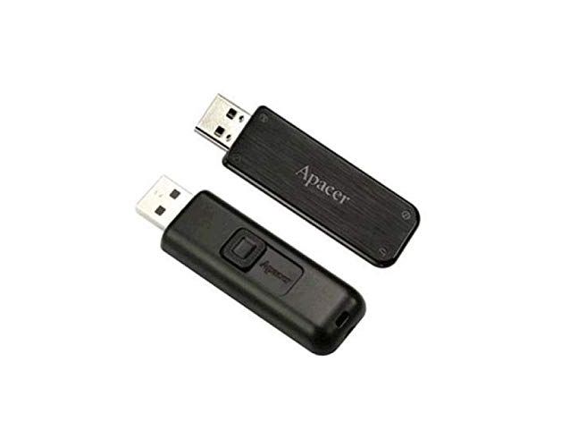 მეხსიერების ბარათი Apacer USB2.0 Flash Drive AH325 16GB Black RP