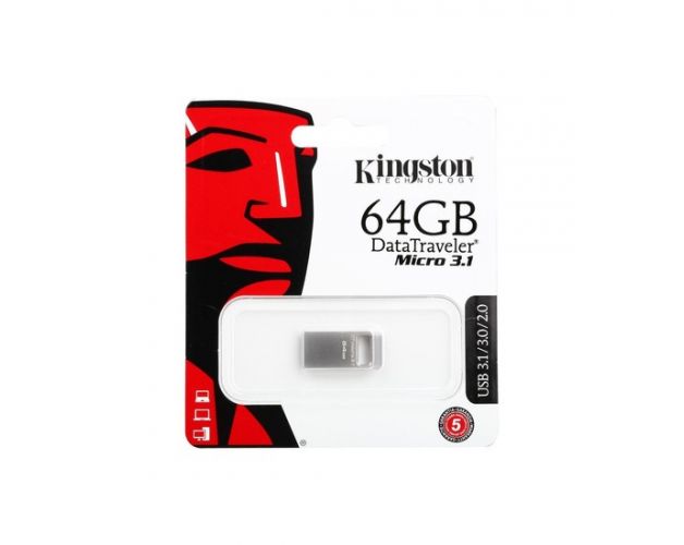 ფლეშ მეხსირება Kingston USB Flash Drive 64GB
