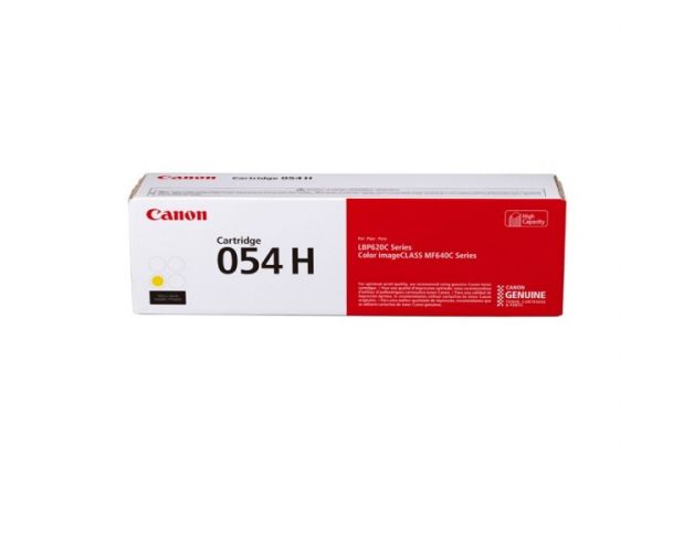 ტონერი: Canon CRG-054H Toner Yellow - 3025C002AA