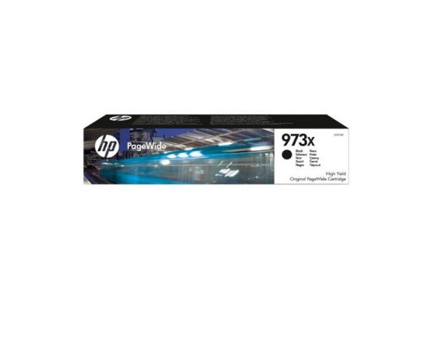 კარტრიჯი ლაზერული: HP 973X High Yield Black Original PageWide Cartridge - L0S07AE