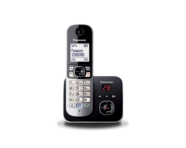სტაციონალური ტელეფონი  Panasonic KX-TG6821UAB