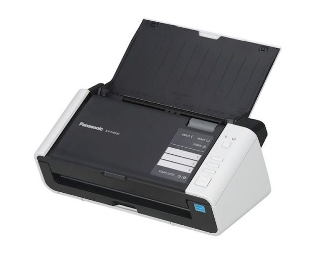 სკანერი Panasonic А4, 20 გვ/წთ.,Duplex,, გ/მ2 + plastic cards . ADF - 50ფურცв, + ultrasonic sensor.