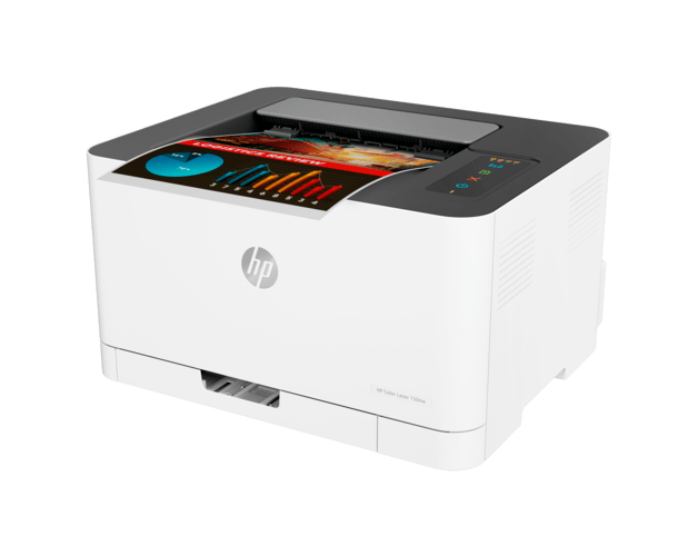 პრინტერი HP 4ZB95A Color Laser 150nw Printer A4, LED, Wi-Fi, BT, White