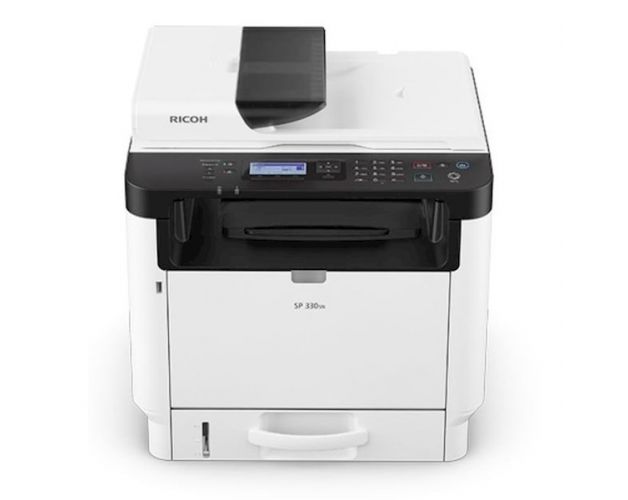 პრინტერი Ricoh SP 330SN Multifunction Mono Laser Printer ADF, RJ-45, USB White