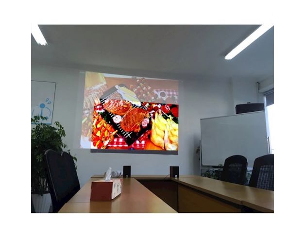პროექტორის ეკრანი BYINTEK Reflective Fabric Projector Screen, 84inch, 186x105cm