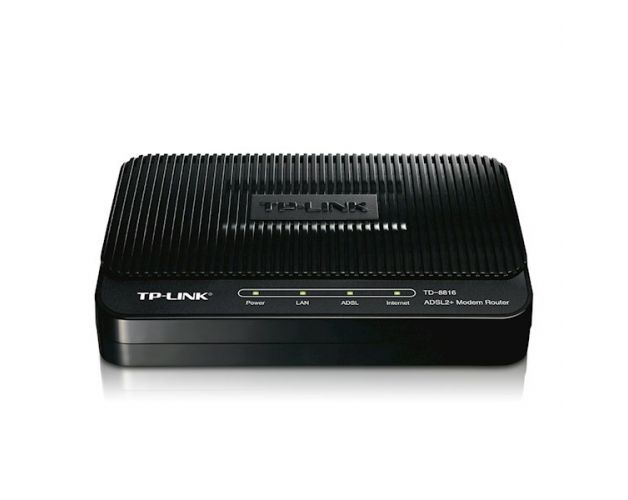 როუტერი TD-8816 TP-Link 1 ethernet ADSL2+ Modem Router