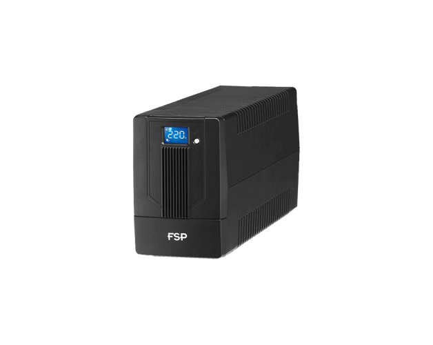 FSP IFP-800 - 800VA/480W LINE INTERACTIVE UPS, 1 ცალი 12V 9AH ბატარეა