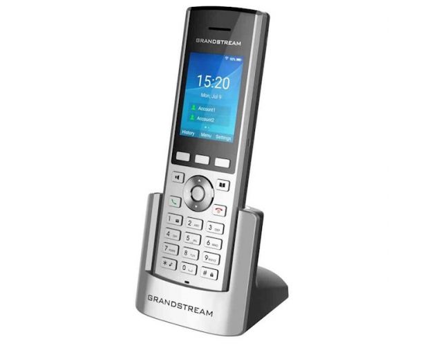 IP ტელეფონი Grandstream WP820 WiFI , 2 SIP, Colour Display, and Power Supply