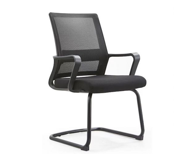 ვიზიტორის სავარძელი Furnee MS899C, Visitor Chair, Black
