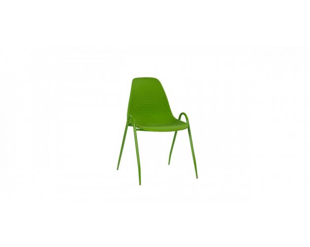 ბარის სკამი პლასტიკური ზედაპირით ბარის სკამი პლასტიკური ზედაპირით, მეტალის ფეხით, მწვანე, NF-915/Green, NF-211177