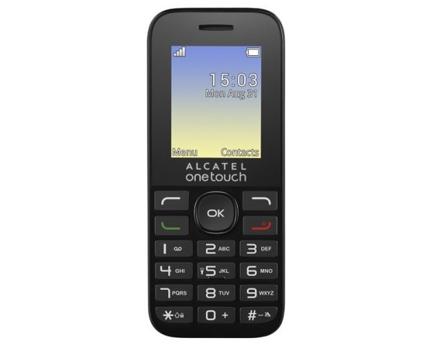 მობილური ტელეფონი Alcatel 1016D black