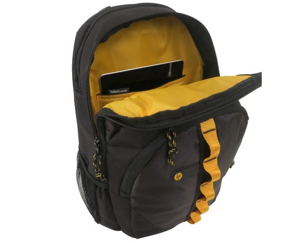 ნოუთბუქის ჩანთა HP 15.6 Sport Backpack (Black/Yellow)