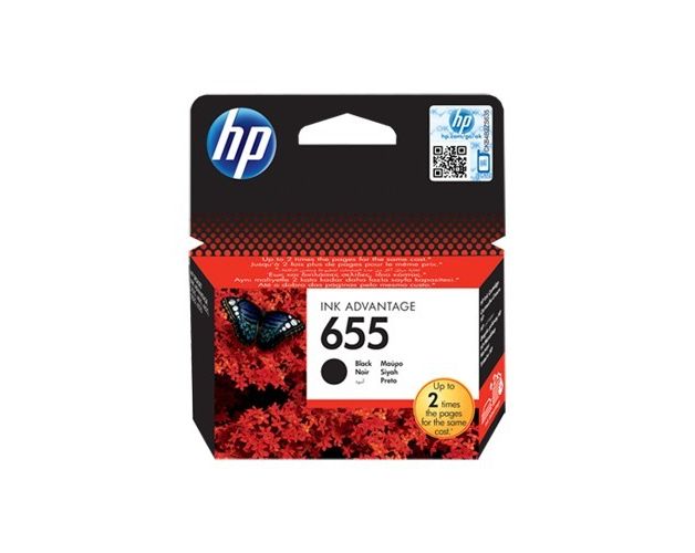 კარტრიჯი HP 655 Black Original Ink Advantage Cartridge