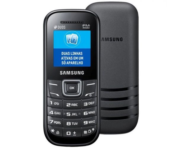 მობილური ტელეფონი Samsung E1205 black