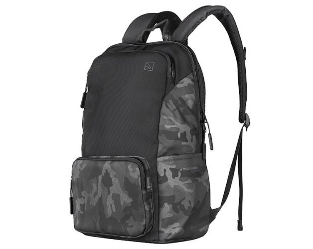 ნოუთბუქის ჩანთა Tucano BKTER15-CAM-G Terras Camouflage, 15.6", Backpack,