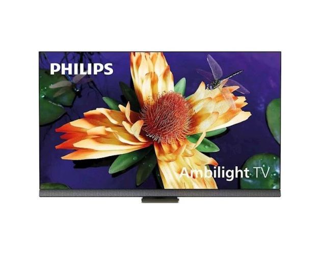 ტელევიზორი Philips 65OLED907/12, 65", 4K UHD, Smart TV, Android, HDMI, USB, WIFI, BT, Grey