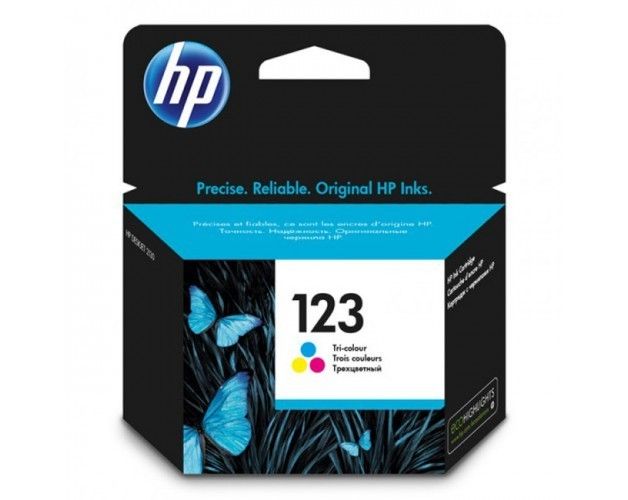 კარტრიჯი HP 123 Tri-color Original Ink Cartridge (F6V16AE)