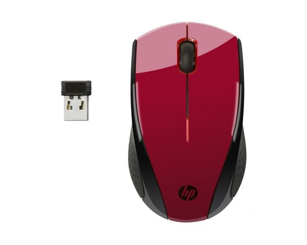 მაუსი HP X3000 Sunset Red Wireless Mouse (N4G65AA)